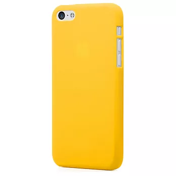 Bluevision Friend iPhone5C 玩色系列保護殼-活力黃