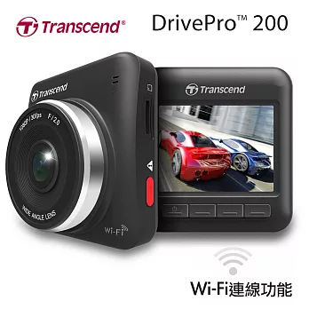 創見DrivePro ™200高畫質Wi-Fi行車記錄器內贈16GB記憶卡