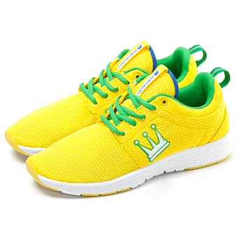 【DADA】LEWIS RUN 復古經典網面高彩慢跑鞋-女(黃TWRT369YZW)6.5黃