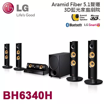 LG樂金 Aramid Fiber 5.1聲道 3D藍光家庭劇院(BH6340H)