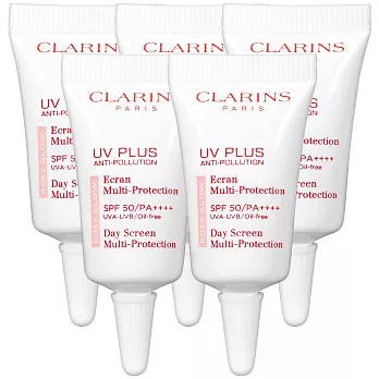 CLARINS 克蘭詩 輕呼吸全效UV隔離露SPF50/PA++++(3ml)*5#BABY 粉