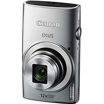 (公司貨)Canon IXUS 170 12倍光學變焦隨身機-送32G記憶卡+專用電池+原廠相機包..共7好禮/銀色