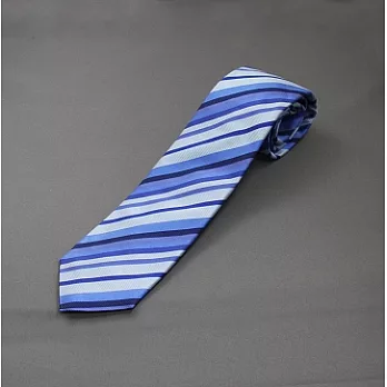 『摩達客』英國進口【Charles Tyrwhitt】高級藍色斜紋領帶(含領帶盒包裝)Free SIZE