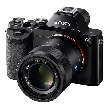 SONY A7 附24-70mm全片幅無反單眼相機*(中文平輸) - 加送SD32G+副電+單眼包+減壓背帶+專用拭鏡筆+強力大吹求+細毛刷+硬式保護貼-黑色