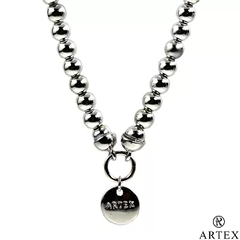 ARTEX 銀色珠手鍊(鬆緊繩)