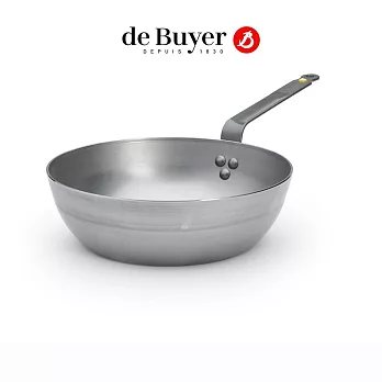 |DE BUYER| 法國畢耶﹝原礦蜂蠟系列﹞法式傳統餅深煎鍋28cm