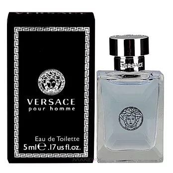 VERSACE 凡賽斯 Pour Homme 經典男性淡香水 小香 5ml