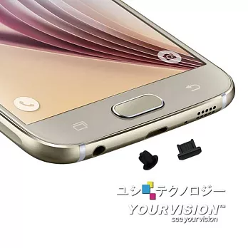 (四組入)SAMSUNG GALAXY S6 耳機孔 ／ Micro USB 連接口防塵套