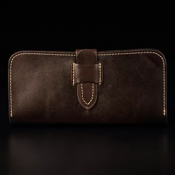 倉吉0263原皮植鞣革手工財布/皮夾