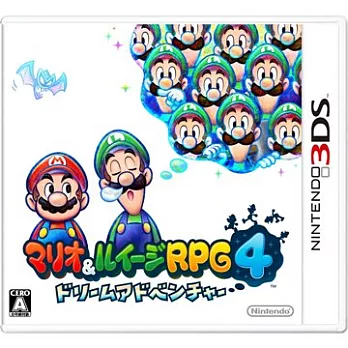 3DS 瑪利歐與路易吉 RPG 4 夢境冒險 (日規主機專用)