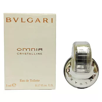 BVLGARI 寶格麗 晶澈(白水晶)Omnia Crystalline 女性淡香水 小香 5ml