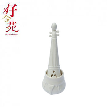 好合苑-提琴茶樂泡茶器-白色