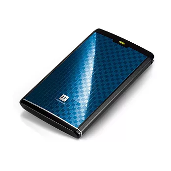 ProBoxUSB 3.0 2.5吋 SATA鋁合金SSD HDD 硬碟外接盒菱格紋藍