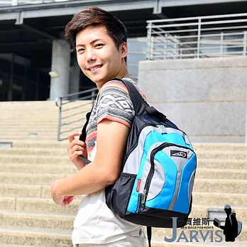 Jarvis 後背包 休閒多功能-率性-0726亮藍