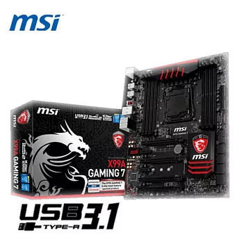 MSI 微星 X99A GAMING 7 主機板