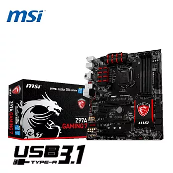 MSI 微星 Z97A GAMING 7 主機板