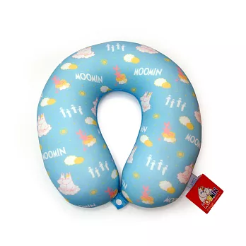 29x29CM 姆明連續圖案頸枕 護頸枕