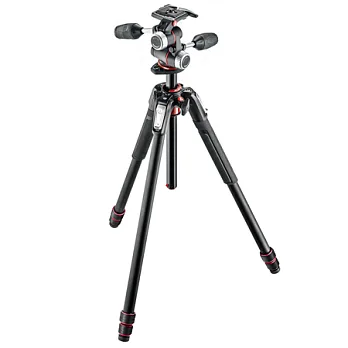 Manfrotto MK190XPRO3T-3W 鋁合金三節螺旋鈕腳架+三向雲台套組