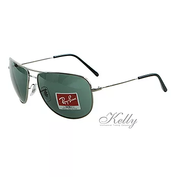 【Ray-Ban】入門款太陽眼鏡(3468E-004/71)