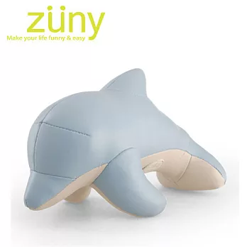 Zuny-海豚造型擺飾書檔(Dura-藍色)