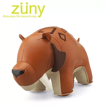 Zuny-劍齒虎造型擺飾書檔(Symo-黃褐色)