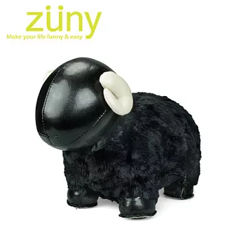 Zuny-綿羊造型擺飾書檔(BomyII-黑頭黑毛)