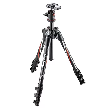 Manfrotto MKBFRC4-BH Befree自由者碳纖旅行腳架套組