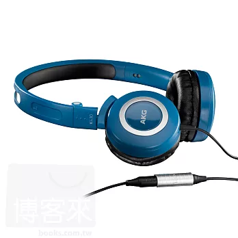 AKG K430 深藍色 頭戴式 可摺疊 調整音量 迷你耳罩耳機深藍色