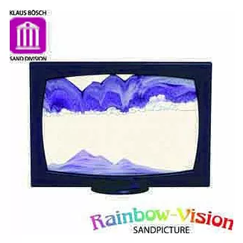 【Rainbow-Vision】水砂畫-彩虹之幕(screenie)-黑色