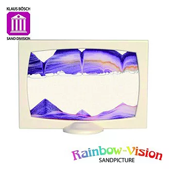 【Rainbow-Vision】水砂畫-彩虹之幕(screenie)-白色