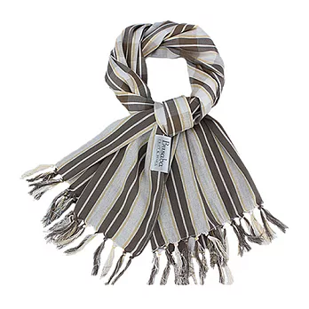 Busaba膠原蛋白絲巾-咖啡