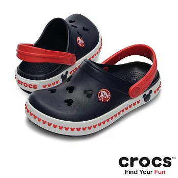 Crocs - 童 - 小米奇卡駱班 3 代 -33.5深藍/紅色