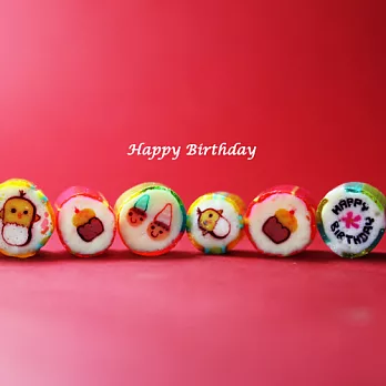 Papabubble-西班牙手工糖(Happy Birthday，袋裝，60g) (六包含運組)