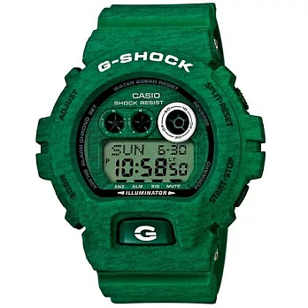 G-SHOCK 浪花兄弟新世代運動腕錶-綠-GD-X6900HT-3