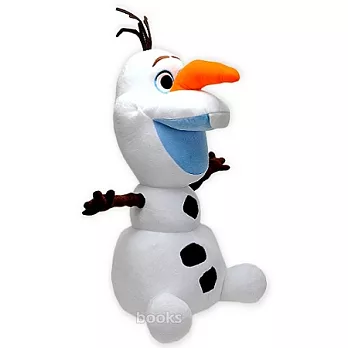 Disney冰雪奇緣【頑皮雪寶Olaf】絨毛玩偶-L號