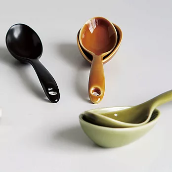 [LOLO]SHIKIKA 勺匙2入(日本製)-棕色