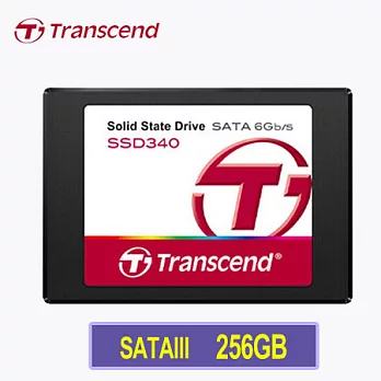 Transcend 創見 SSD340 256G 2.5吋 SATA3 SSD 固態硬碟