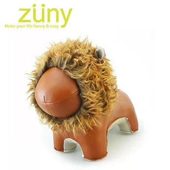 Zuny-獅子造型擺飾門擋(Lino-黃褐色)