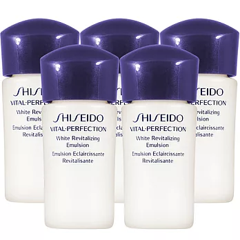 SHISEIDO 資生堂 全效抗痕亮采賦活乳(15ml)*5