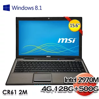 msi 微星 CR61 2M 15.6吋雙核心 W8.1文書筆電