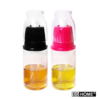 【EG Home 宜居家】玻璃噴霧式油罐(170ml)_二入組