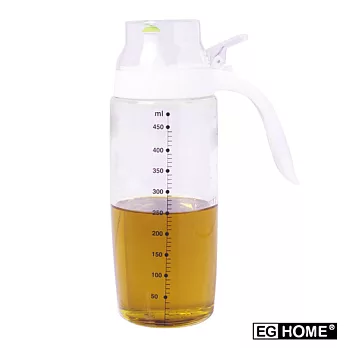 【EG Home 宜居家】玻璃調味油罐(500ml)