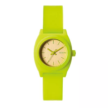 【NIXON】小型錶正流行 SMALL TIME TELLER P -螢光綠