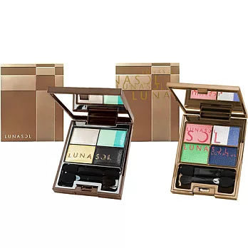 Kanebo 佳麗寶 LUNASOL 晶巧光燦眼盒(艷采)(#01+#EX02)(4g)