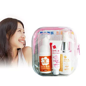 荷娜之戀-旅行組(慕斯30ml+潤10ml+霧32ml)
