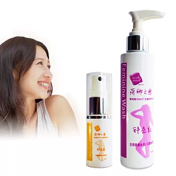 荷娜之戀-淨味清潔組 (乳152ml+霧32ml)