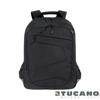 TUCANO 15~17吋 Lato 系列城市電腦後背包-沉穩黑