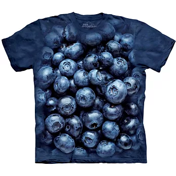 【摩達客】美國進口The Mountain 藍莓堆 純棉環保短袖T恤[現貨+預購]S大人版