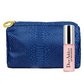 Dior 迪奧 豐漾俏唇蜜精巧版(#001)(1ml)+美妝包隨機出貨一款