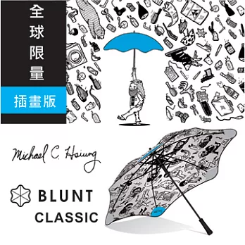 【紐西蘭BLUNT 保蘭特】- Michael C Hsiung 插畫限量傘(直傘大號)